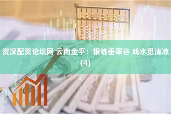 资深配资论坛网 云南金平：银练垂翠谷 戏水觅清凉(4)
